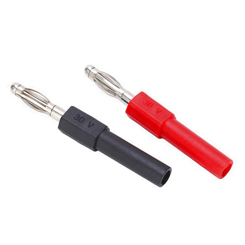 Fafeicy 5Set J.20012 Banana Plug Connector 4mm Male to 2mm Female Multimeter Banana Plug Connector Adapter for Multimeter Test Leads Probes