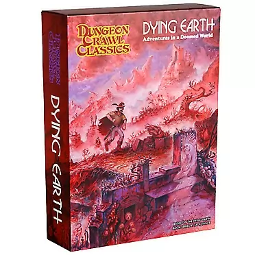 Dungeon Crawl Classics Dying Earth Dungeon Crawl Classics: Dying Earth Boxed Set - Contains 3 RPG Books, Map, Roleplaying Adventures in A Doomed World