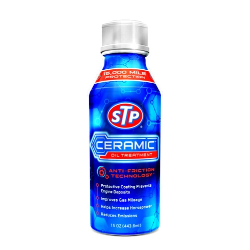 STP Ceramic Oil Treatment, Protective Coating and Anti-Friction Technology, 15 Oz (19387)
