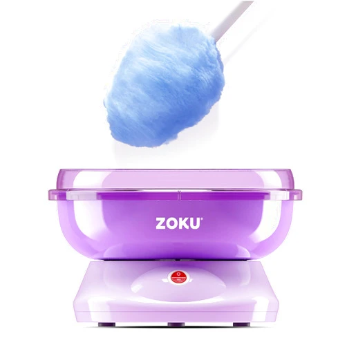 ZOKU Cotton Candy Machine, Includes 10 Paper Cones, Enjoy Homemade Treats in Minutes