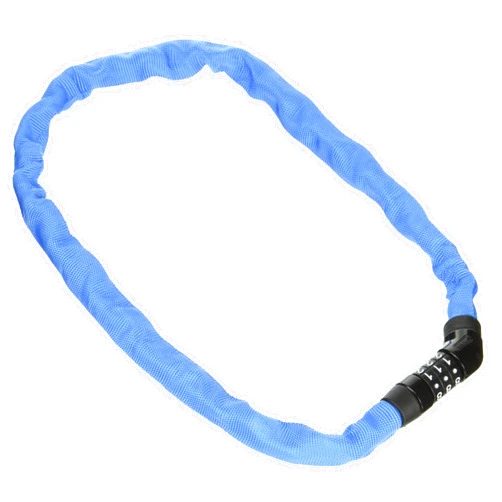 ABUS Steel-O-Chain 4804C Chain Lock - Combination Lock Made of Special Steel - ABUS Security Level 3-75 cm - Blue