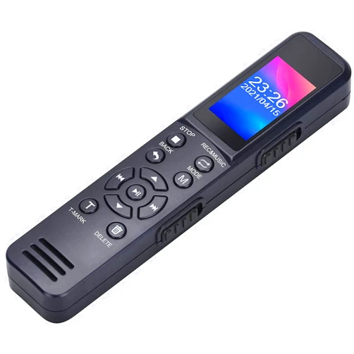 Highbrain Digital Voice Recorder Voice Activated Recorder Rechargeable with Playback-Upgraded Small Tape Recorder for Lectures, Meetings, Interviews, Mini Audio Recorder USB Charge, MP3
