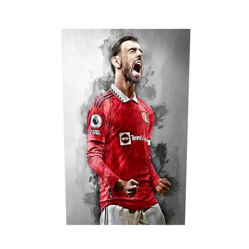 XMSCWSRY Bruno Poster Fernandes Canvas Poster Bedroom Decor Sports Landscape Office Room Decor Gift Unframe: Unframe:12x18inch(30x45cm)