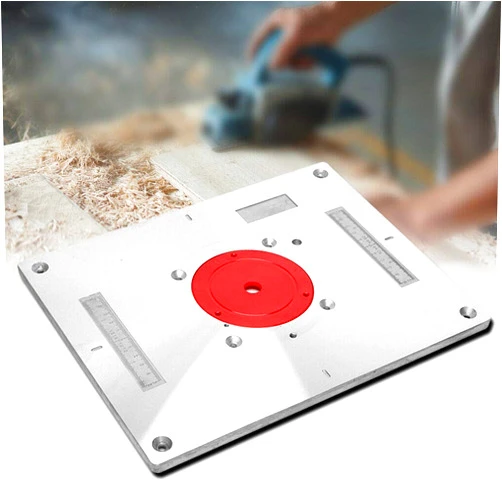 DYRABREST Multifunctional Aluminum Alloy Router Table Insert Plate Ring High Precision