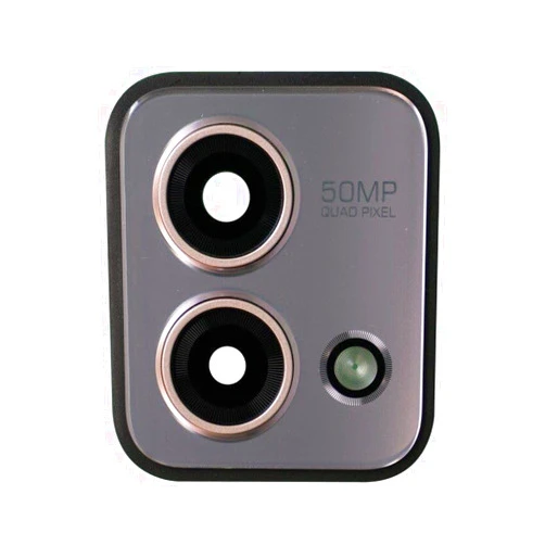XHCOHWWU Replacement for fits Glass Camera Lens with Bezel Back for Motorola Moto G Stylus 2023 Rose Gold OEM