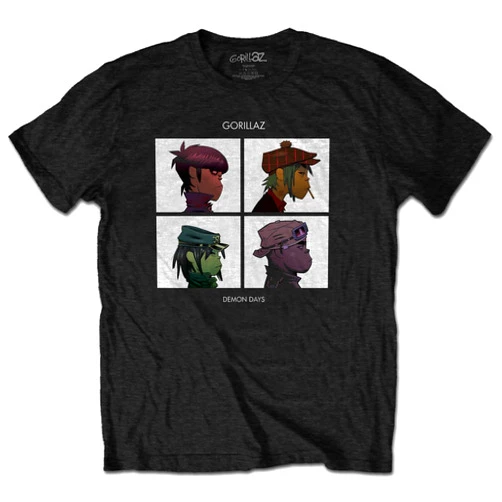 Merch2rock Gorillaz Men's Demon Days T-Shirt | Officially Licensed Merchandise