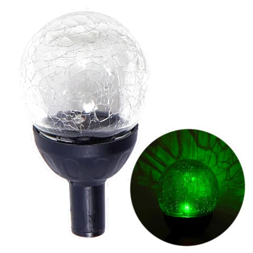 Lariander Solar Powered Glass Light Bulb Solar Wind Spinner Outdoor, Replacement Solar Light(7 Colors)