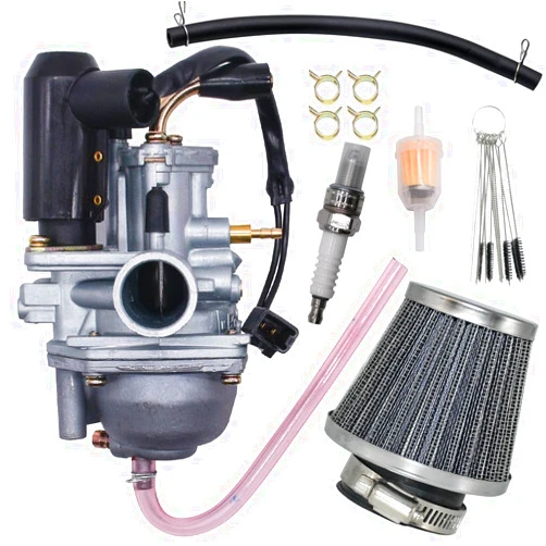 JDLLONG PZ19JF Carburetor For Yamaha Jog 50cc 90cc 100cc 50 90 100 CG50 CY50 19mm 2-Stroke Carb With 38mm Air Filter