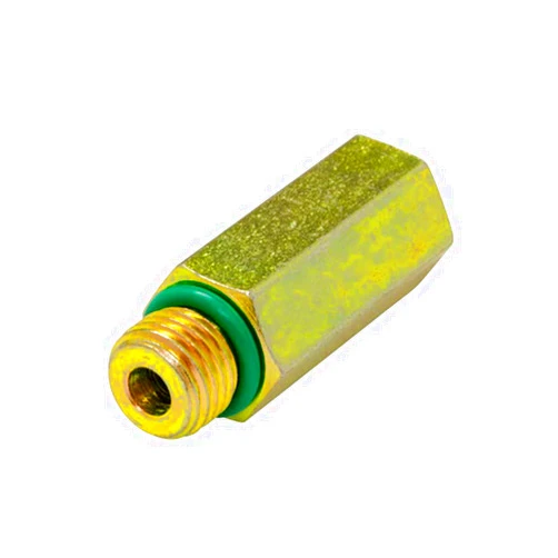 GlowShift Transmission Test Port Sensor Thread Adapter Compatible with Chevy Silverado 2000-2018 & GMC Sierra Diesel Trucks GM 6.6L Duramax Allison 1000 - Includes O-Ring