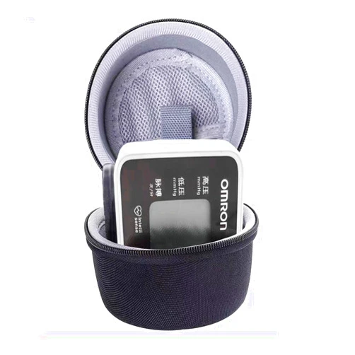 DYGUBOR Carrying Case for OMRON Gold Blood Pressure Monitor Omron 7 Series/6161/MMIZOO Wrist Blood Pressure Monitor (black)