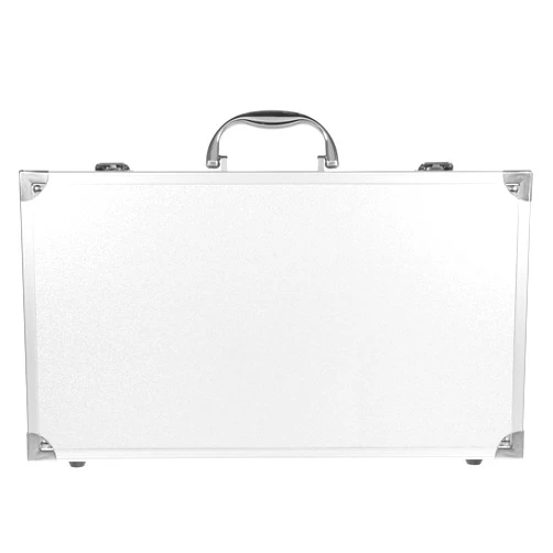 DOITOOL Large Capacity Toolbox 14.17X8.26X2.95In Portable Aluminum Tool Case with Handle Multipurpose Carrying Case for Medicine Storage First Aid Organizer