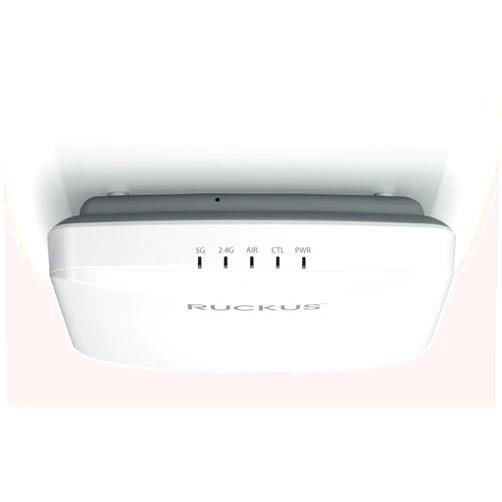 Ruckus Unleashed R550 Wi-Fi 6 2x2:2 Indoor Access Point with 1.8 Gbps HE80/40 Speeds and Embedded IoT | US Model | Power Source Included, AMZ-R550-US1U