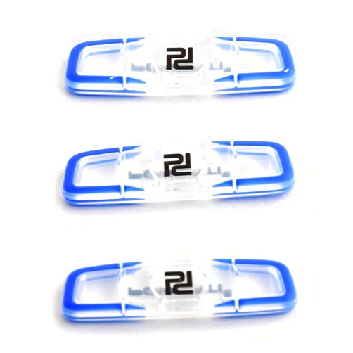 Powerti Mike Tennis Vibration Dampener-Set of 3-Shock Absorber for Tennis Strings,Premium-Durable & Long-Lasting