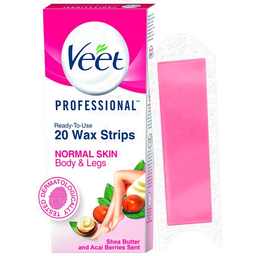 Veet Full Body Waxing Kit for Normal Skin,