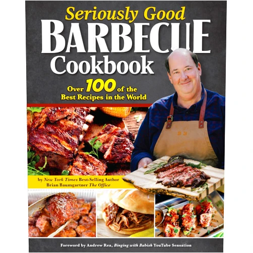By Brian Baumgartner (Author), Andrew Rea (Other Contributor) Seriously Good Barbecue Cookbook: Over 100 of the Best Recipes in the World (Fox Chapel Publishing) Explore BBQ from Texas to Memphis with Brian Baumgartner, aka Kevin Malone from The Office