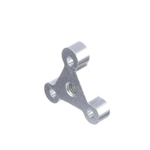 Attwood 5071-3 Sure-Grip Rod Holder Mounting Base — Flush Base, Fits 2-in. Flat Surfaces, Pre-Drilled, Extruded Aluminum,Silver