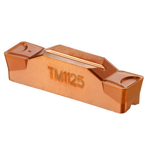 Sandvik Coromant CoroCut 2-Edge Carbide Turning Insert, 123, TM Chipbreaker, GC1125 Grade, Multi-Layer Coating, N123K2-0600-0008-TM, 0.0315