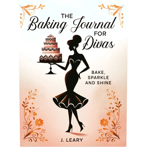 J. Leary The Baking Journal for Divas: Bake, Sparkle, and Shine
