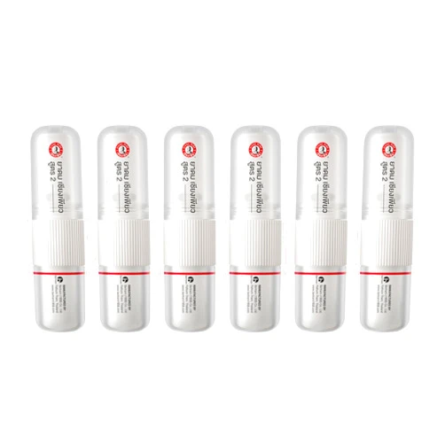 Siang Pure Oil Siang Pure Aromatherapy Nasal Inhaler - Cooling Menthol, Peppermint and Eucalyptus Oil - Allergy, Congestion & Sinus Relief (6 Pack)