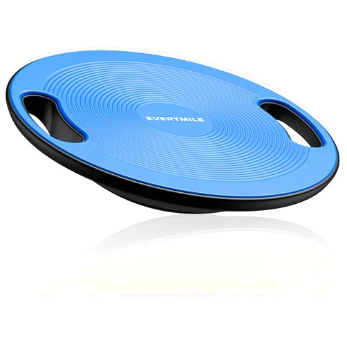 EVERYMILE Wobble Balance Board, Exercise Balance Stability Trainer Portable Balance Board with Handle for Workout Core Trainer Physical Therapy & Gym No-Skid Surface