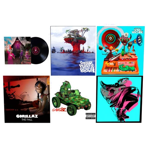 Gorillaz (Contributor) Format: Vinyl Cracker Island & Plastic Beach Song Machine: Season One & Fall & Gorillaz & Now Now Dl Code
