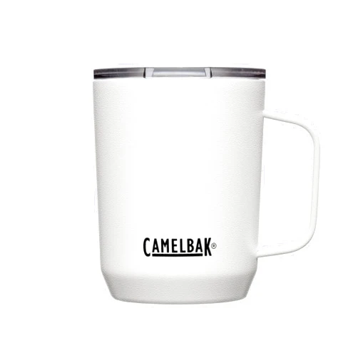 CamelBak Horizon 12oz Camp Mug - Insulated Stainless Steel - Tri-Mode Lid - White