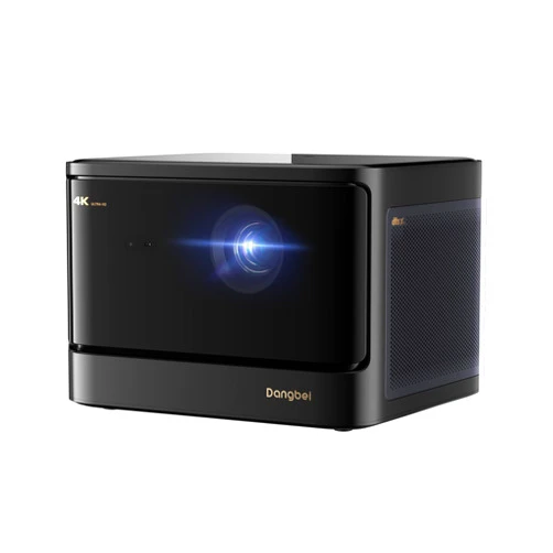 Dangbei DBOX02 4K Projector GTV, 2450 ISO Lumens, Netflix Officially Licensed Home Theater Projector with WiFi and Bluetooth, HDR10+, 200-inch Picture, 2x12W DTS:X and Dolby Audio