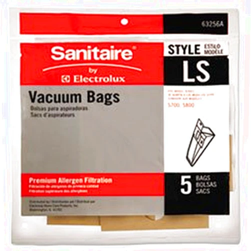 EurekaÂ Euk63256A10Us Bag F Sc5713A 5 Pk Wht