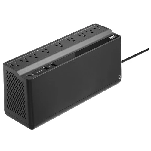 APC UPS Battery Backup and Surge Protector, 850VA Backup Battery Power Supply, BE850G2 Back-UPS with (2) USB Charger Ports