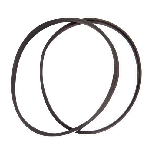 DNLK Lathe Drive Belts Set Fits - Rikon 70-105 Mini Lathe - High Strength Rubber Belts - Replacement Drive Belt - Made in the USA- Motor Drive Belt