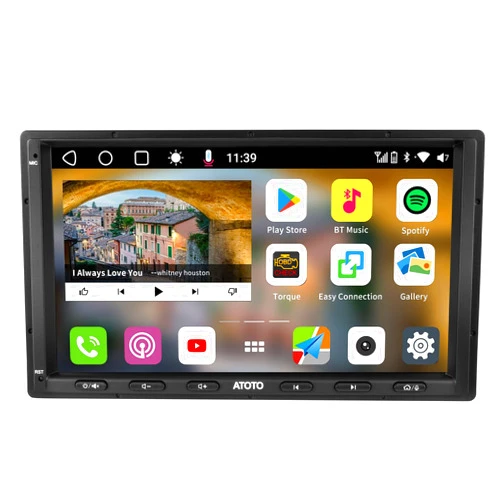 ATOTO S8 8-Core 7inch Android Double Din Car Stereo Receivers, Wireless CarPlay & Android Auto, Built-in 4G, WiFi/BT/USB, Dual Bluetooth, 4G+32G, SCVC&HD LRV, DSP, AI Chat&GPS Tracking, S8G2A74MS