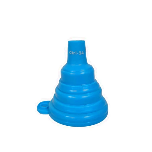 Ctrl-24 Collapsible Silicone Funnel, Reusable for Kitchen, Camping, and Travel, BPA-Free