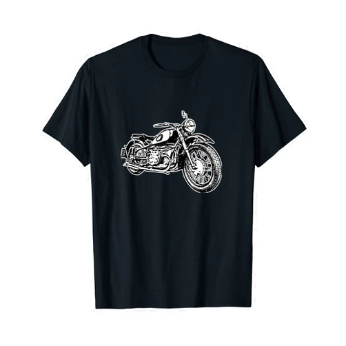 Gespann Mororräder Dnepr, Ural, K-750, M-72 Tensioned Motorcycles Vintage for Retro Technology Lovers T-Shirt
