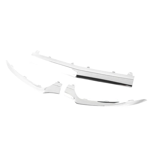 Astibym Chrome Front Bumper Lower Trim 2058851374 Front Bumper Molding Trim with Protection Coating for CClass W205 C205 A205 S205