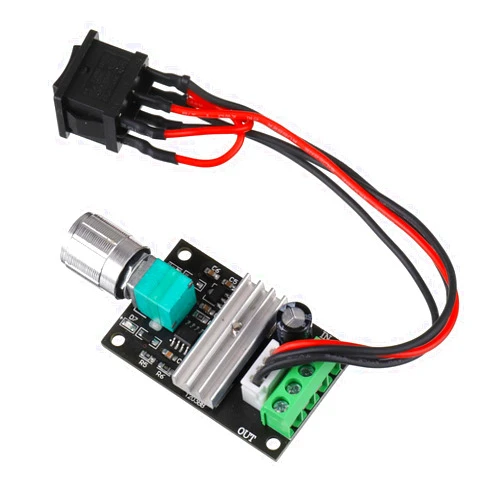 BOJACK 6V 12V 24V 28V 3A 80W DC Motor Speed Controller (PWM) Speed Adjustable Reversible Switch 1203BB DC Motor Driver Reversing