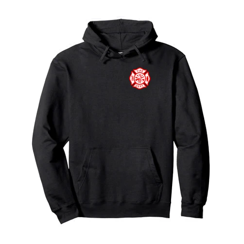 Firefighter Gifts by designsanddesigns Fire Department Logo Uniform Fireman Symbol Firefighter Gear Pullover Hoodie