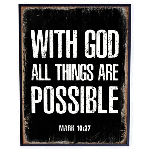 YELLOWBIRD ART & DESIGN religious Wall Decor Inspirational Art LARGE 11x14 - Motivational Bible Verse Art Print - Catholic Gifts for Men - Scripture Wall Art - Christian Home Decor - spiritual Gifts - Christian Wall Decor