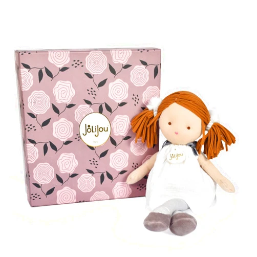 Jolijou The DOUCETTES - rag Dolls - Nina - White - JJ6011