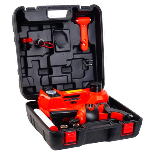 STANDTALL Electric Car Jack Kit 5 Ton 12V Electric Jack for Car with Impact Wrench and Tire Inflator Pump for SUV Sedan Truck Change Tires Garage Repair
