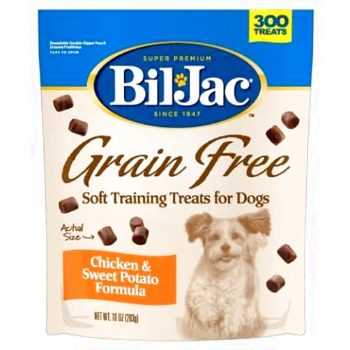 Bil-Jac (8 Pack) Bil-Jac Grain-Free Soft Dog Training Treats, 10 Ounces Each