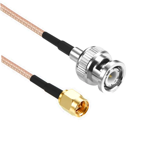 MWRF Source 2 PCs 3 feet SMA Male to BNC Male RG316 Cable 1m 3ft 3'