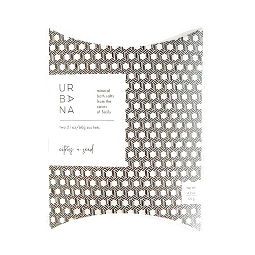 Urbana 5986 Home Collection Fragrance Bath Salt Citrus + Seed