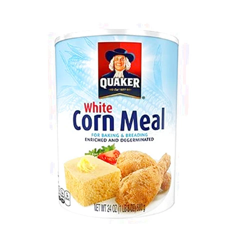 Quaker White Enriched & Degerminated Corn Meal
