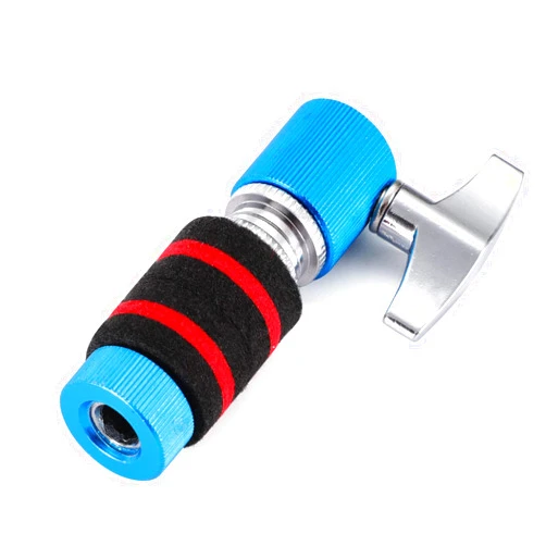 Facmogu Standard Hi Hat Clutch 7mm, Aluminum Hi Hat Clutch Drum Clutch for Cymbal Stand, Hi-Hat Cymbal Clutch Jazz Drum Clutch Cymbal Hi-Hat Stands Parts Percussion Instrument Accessory - Blue