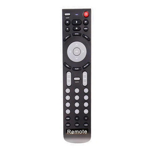 ROLLGAN RMT-JR01 Replaced Remote Control Compatible with JVC LED LCD TV Black Crystal 3001 3002 Series HDTV EM32T EM37T EM39FT EM32TS JLC32BC3000 JLE47BC3001 JLE42BC3001 JLE42BC3500