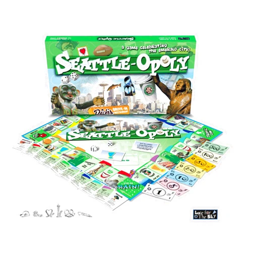 Late for the Sky Seattle-opoly