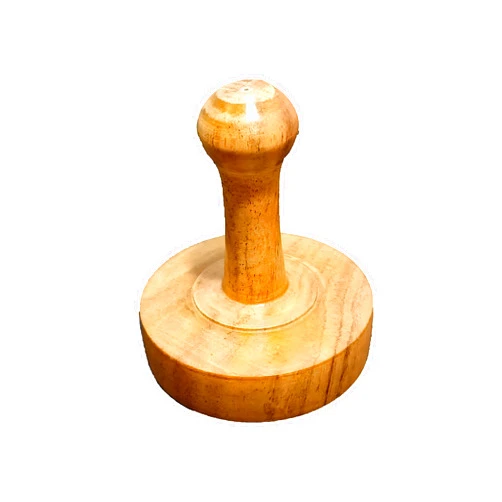 DBY Wooden Potato Masher daily use Wooden Pav Bhaji/Vegetable/Potato Masher Wooden Roti Chapati Presser,Roti Bhakri Or Khakara on Tava Presser