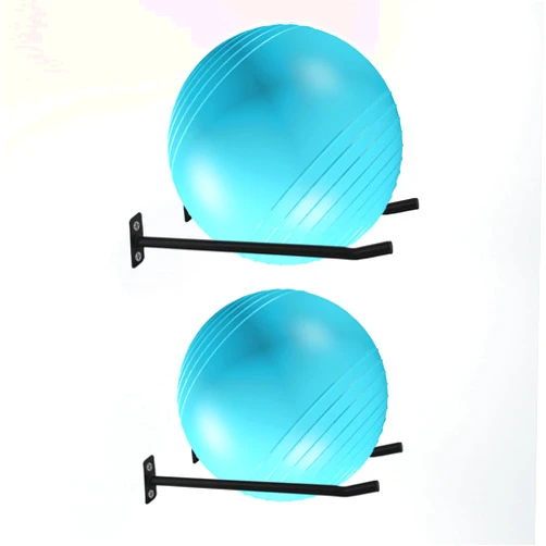 Lhysn Yoga Ball Holder, Wall Rack for Gym Garage Storage Yoga Ball, Suitable for Yoga Ball/Stability Ball/Theraband Ball/Stability Balls for Exercise/Barre Ball/Yoga Block/Basketball/Volleyball