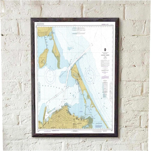 MG Global Print Poster of Old Lake Erie 1985 Sandusky Harbor Ohio Great Lakes #3 365 | 11x17 12x18 16x24 24x36 Unframed Historical Wall Art for Gift | Vintage Antique Rustic Home Office Decor