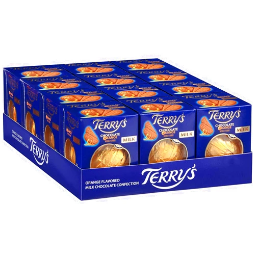 HABP GLOBAL Terrys Milk Chocolate Orange 5.53 oz (Pack of 12)